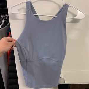 Lululemon Key to Balance Tank Top- light blue